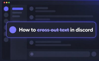 How to Cross Out Text in Discord