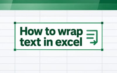How to Wrap Text in Excel: Step-by-Step Guide